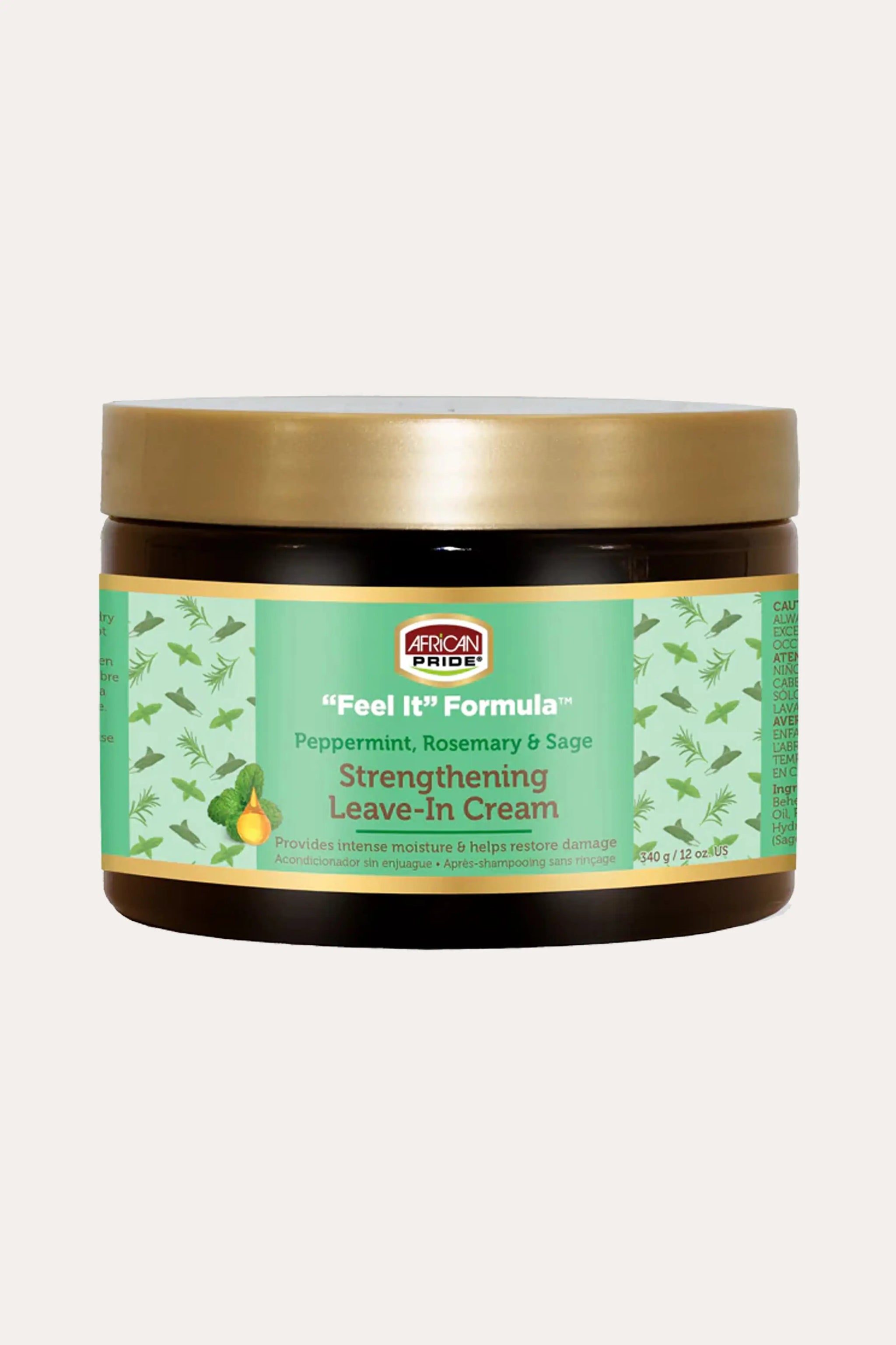 AFRICAN PRIDE FEEL IT STRENGTHENING LEAVE-IN CONDITIONER AFRICAN PRIDE
