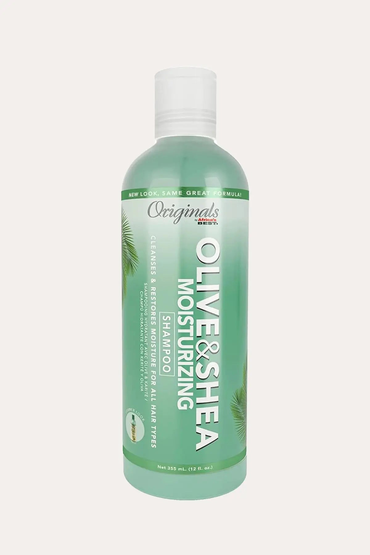 AFRICA'S BEST OLIVE OIL MOISTURIZING SHAMPOO 12oz AFRICA'S BEST