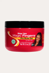 AMPRO STYLE SHINE'N JAM MAGIC FINGERS PRO BRAID GEL 8oz Ampro