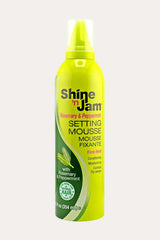AMPRO SHINE'N JAM ROSEMARY & PEPPERMINT SETTING MOUSSE FIRM HOLD AMPRO