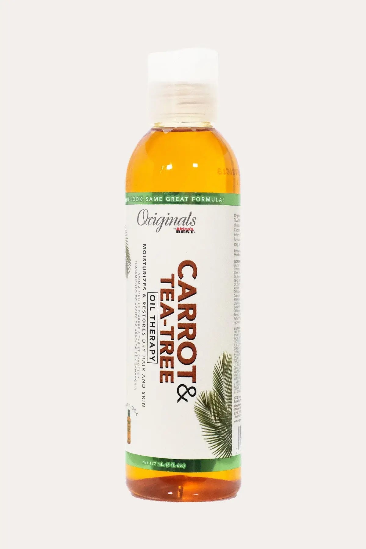 AFRICA'S BEST CARROT TEA-TREE OIL THERAPY 6oz AFRICA'S BEST