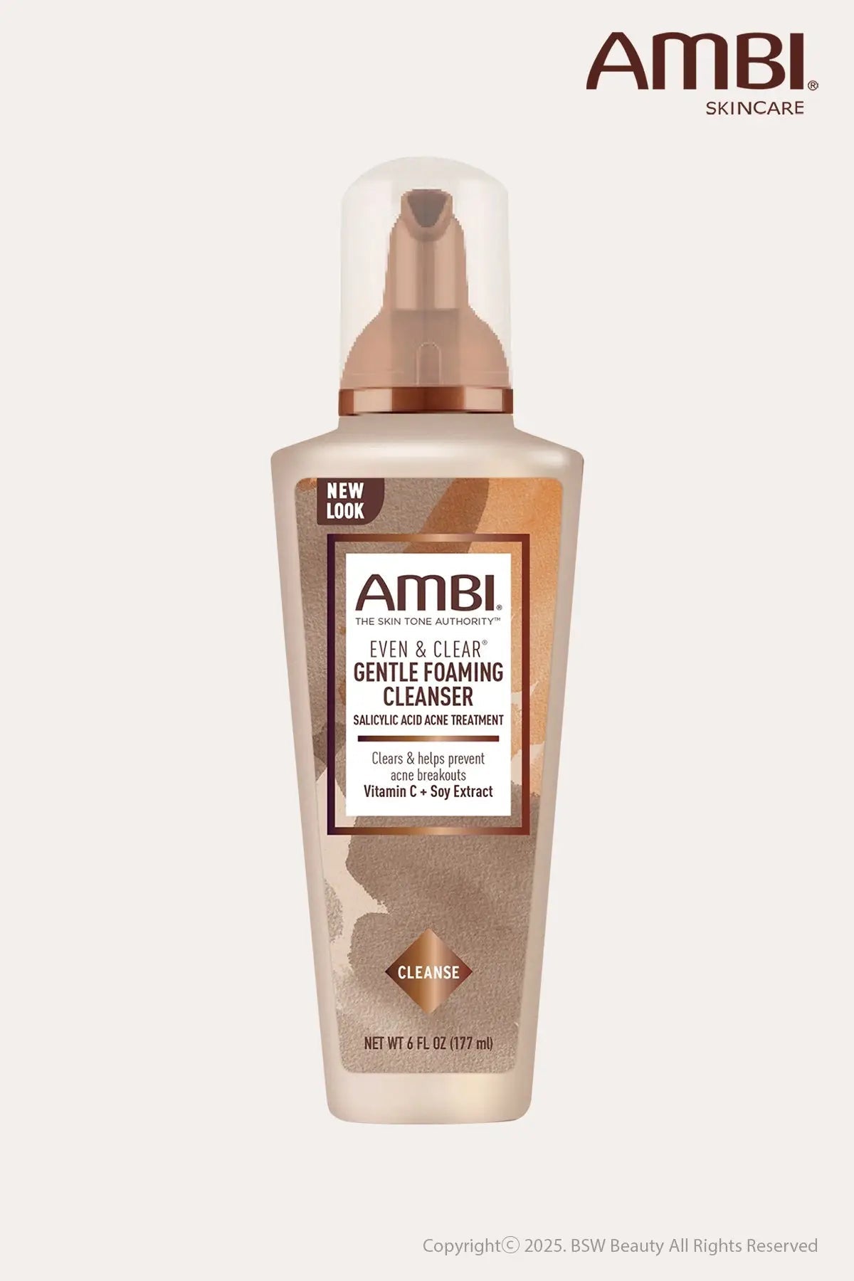 AMBI EVEN & CLEAR GENTLE FOAMING CLEANSER 6oz - BSW BEAUTY CANADA