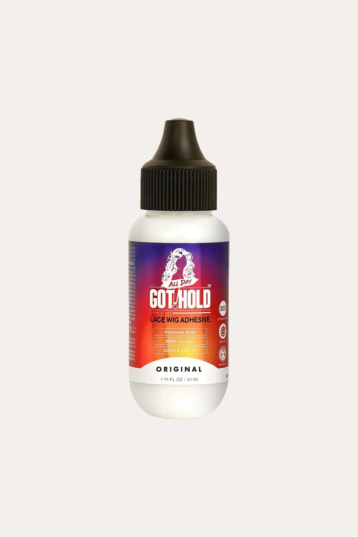 ALL DAY GOT HOLD LACE WIG ADHESIVE GLUE 34ml EBIN NEW YORK