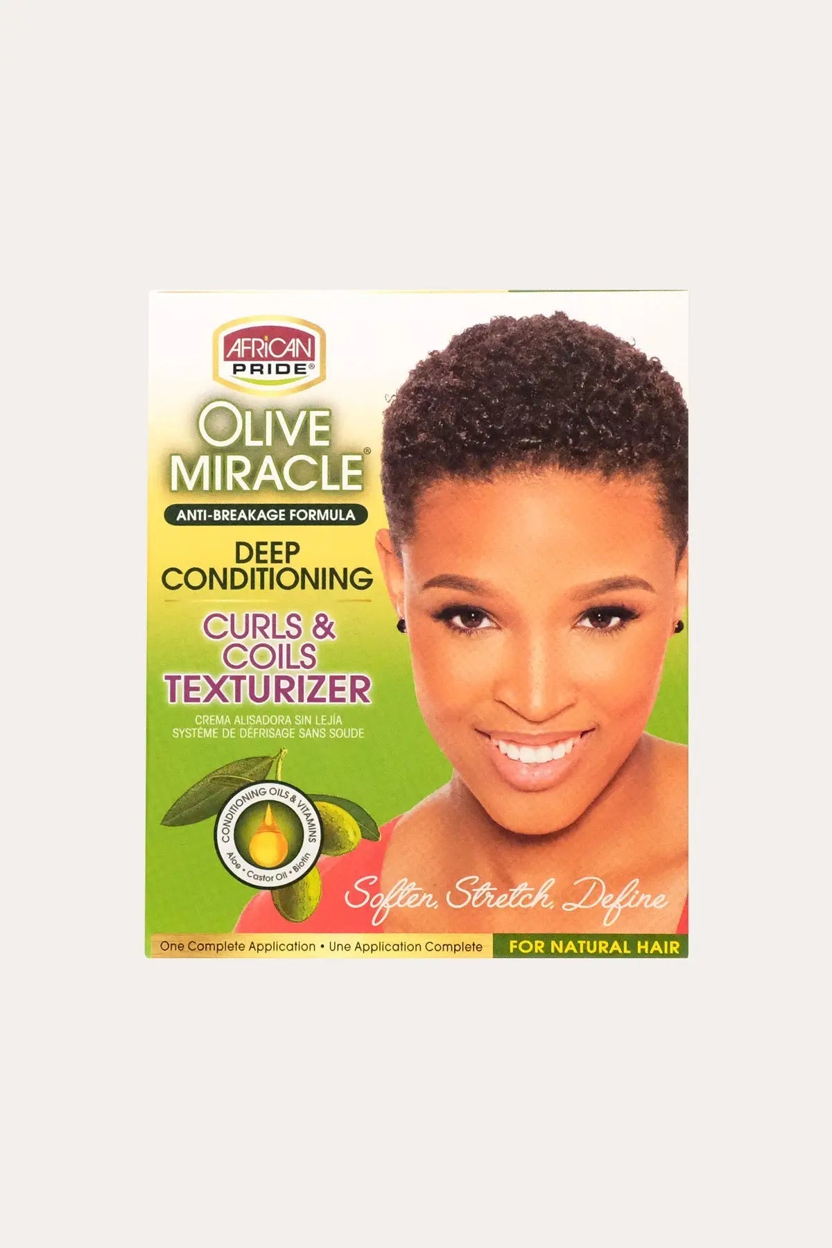 AFRICAN PRIDE OLIVE MIRACLE DEEP CONDITIONING CURLS & COILS TEXTURIZER AFRICAN PRIDE