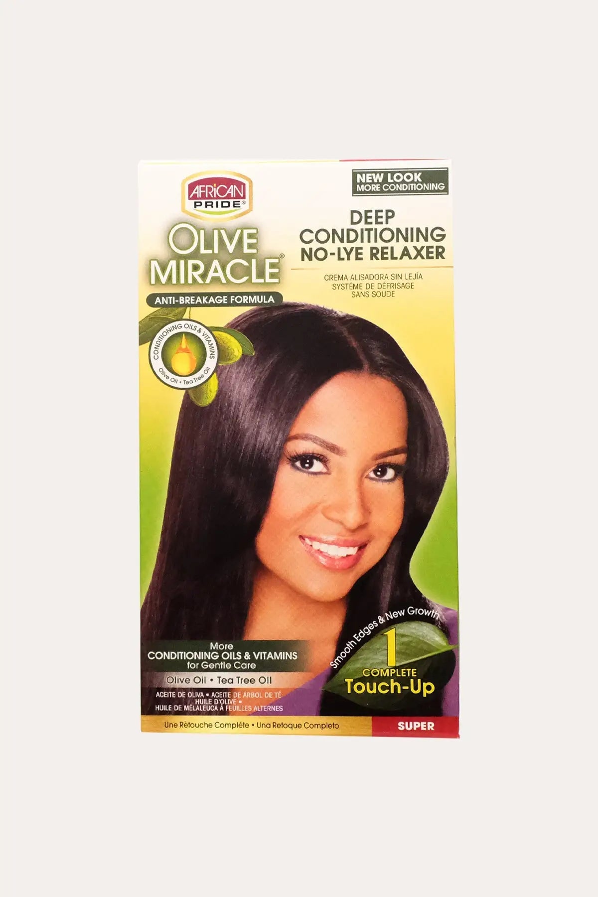 AFRICAN PRIDE OLIVE MIRACLE DEEP CONDITIONING NO-LYE RELAXER - SUPER AFRICAN PRIDE