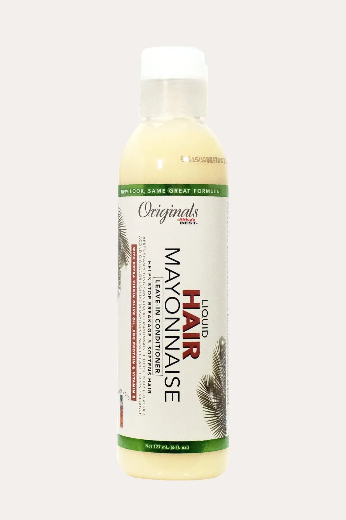 AFRICA'S BEST LIQUID HAIR MAYONNAISE LEAVE IN CONDITIONER 6oz AFRICA'S BEST