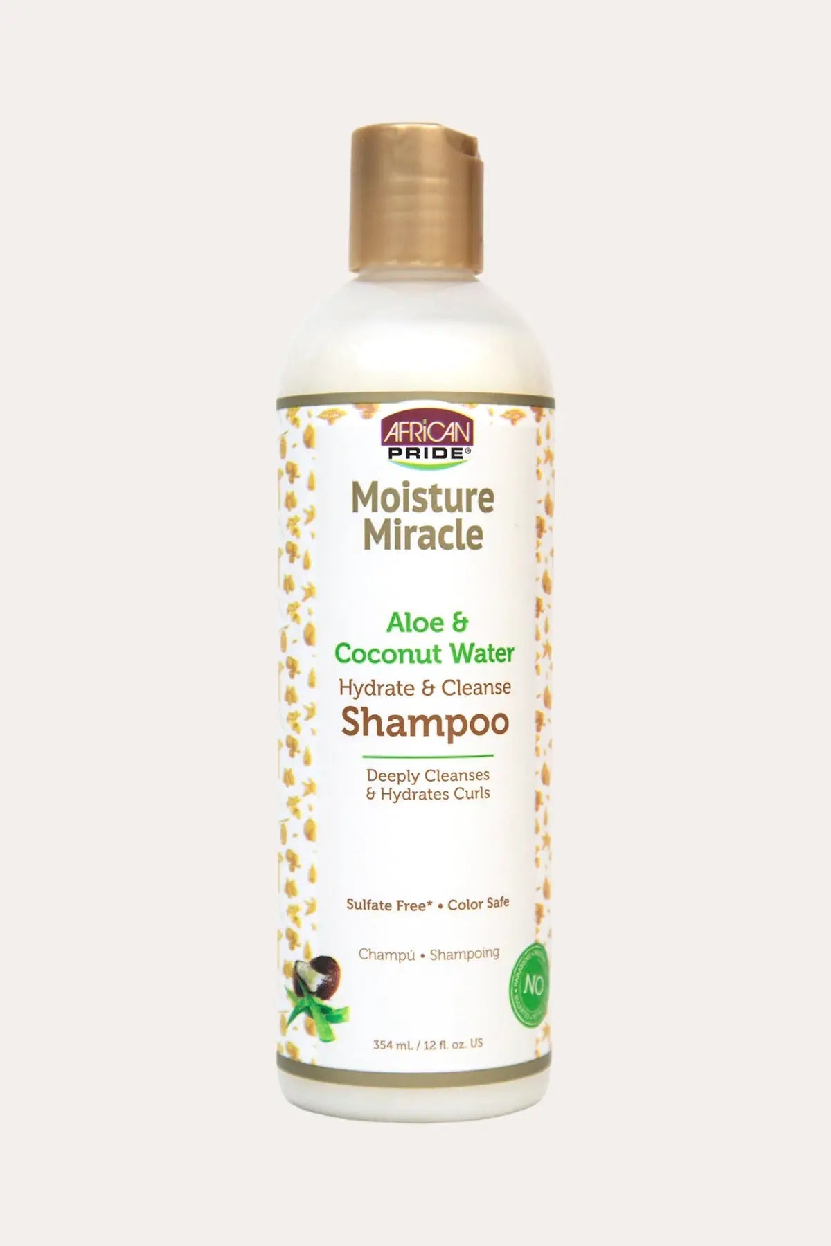 AFRICAN PRIDE MOISTURE MIRACLE ALOE&COCONUT SHAMPOO 12oz - BSW BEAUTY CANADA