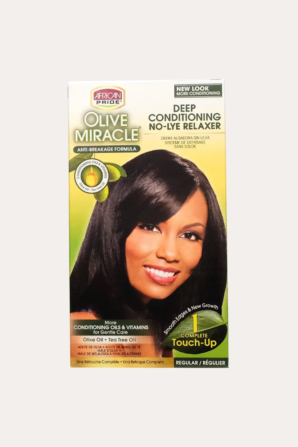 AFRICAN PRIDE OLIVE MIRACLE DEEP CONDITIONING NO-LYE RELAXER - REGULAR AFRICAN PRIDE
