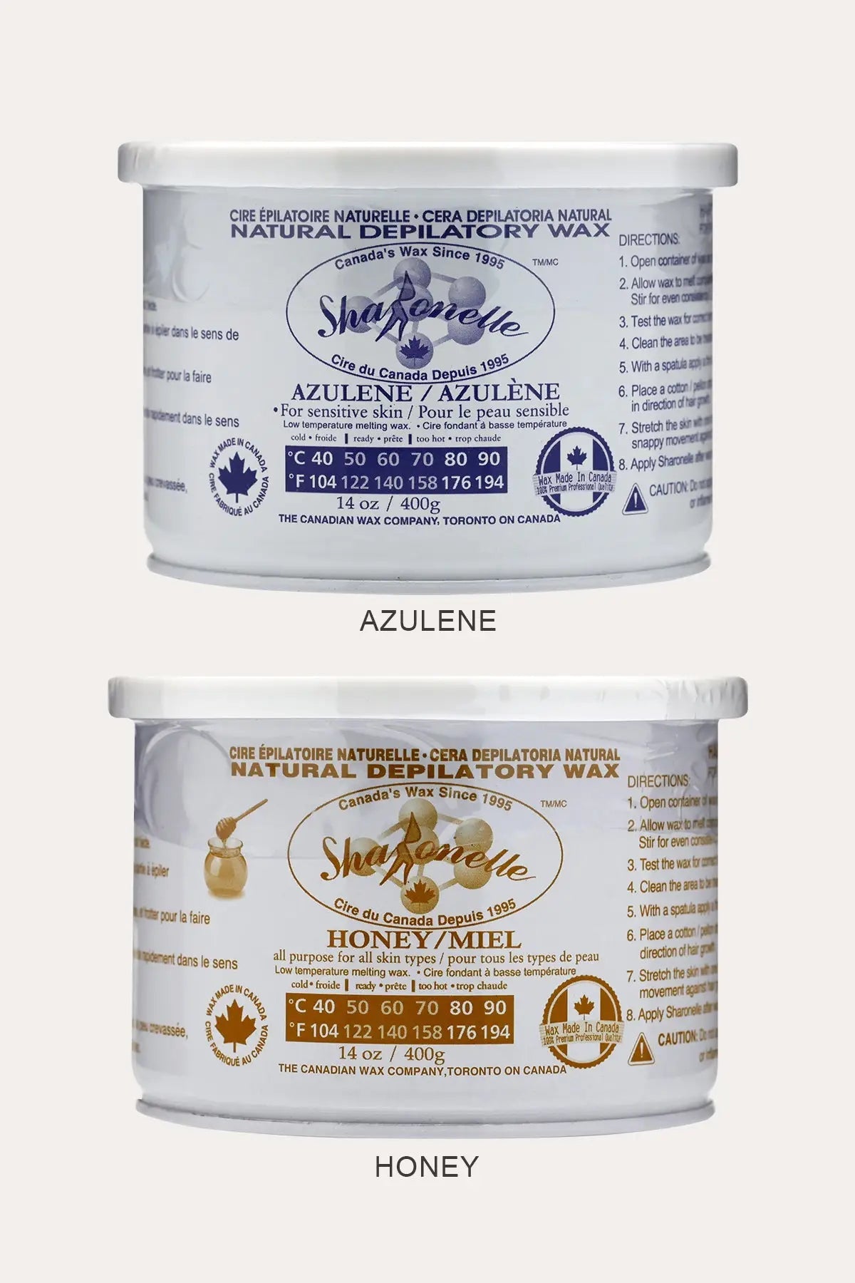 SHARONELLE NON - NATURAL DEPILATORY WAX 14oz - BSW BEAUTY CANADA