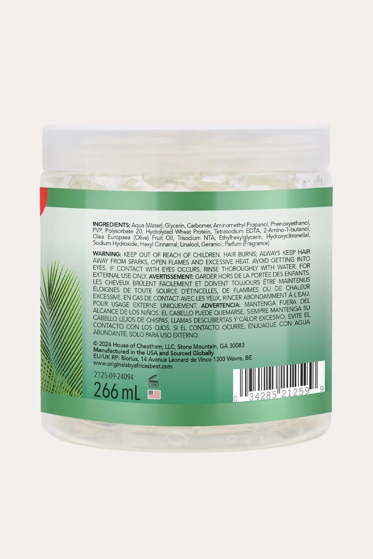 AFRICAS BEST OLIVE STYLING GEL 9oz