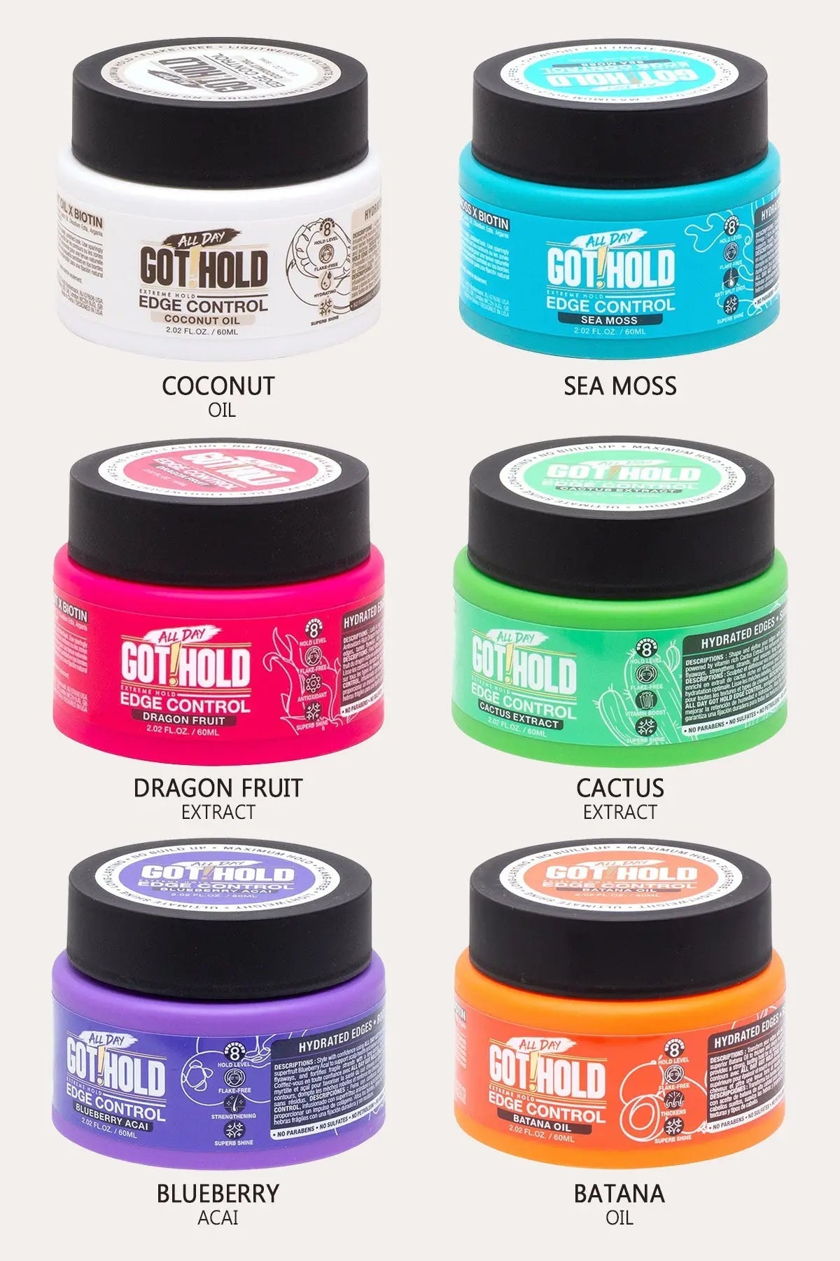 ALL DAY GOT HOLD EDGE CONTROL 2oz - BSW BEAUTY CANADA