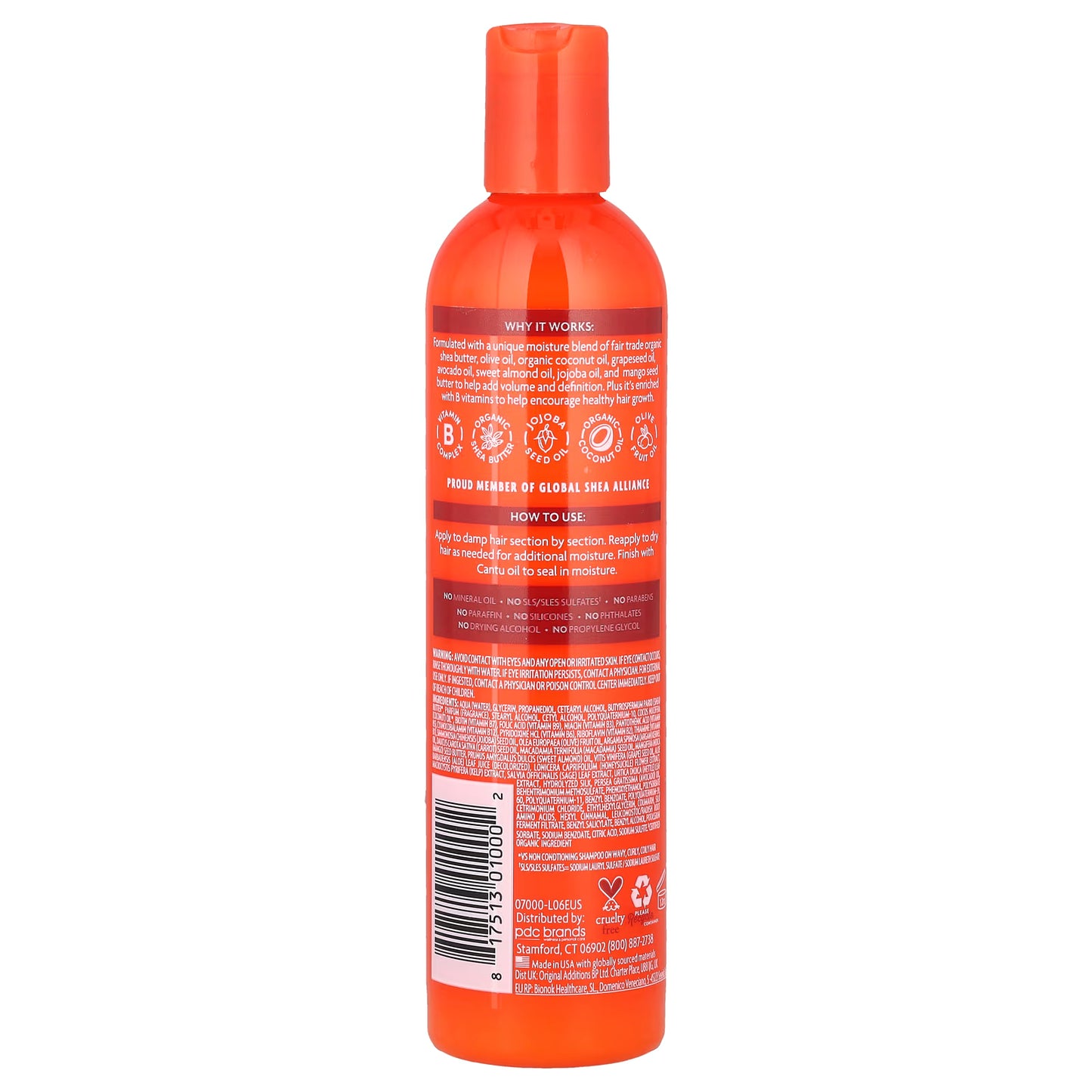 Cantu Shea Butter Moisturizing Curl Activator Cream 12 oz