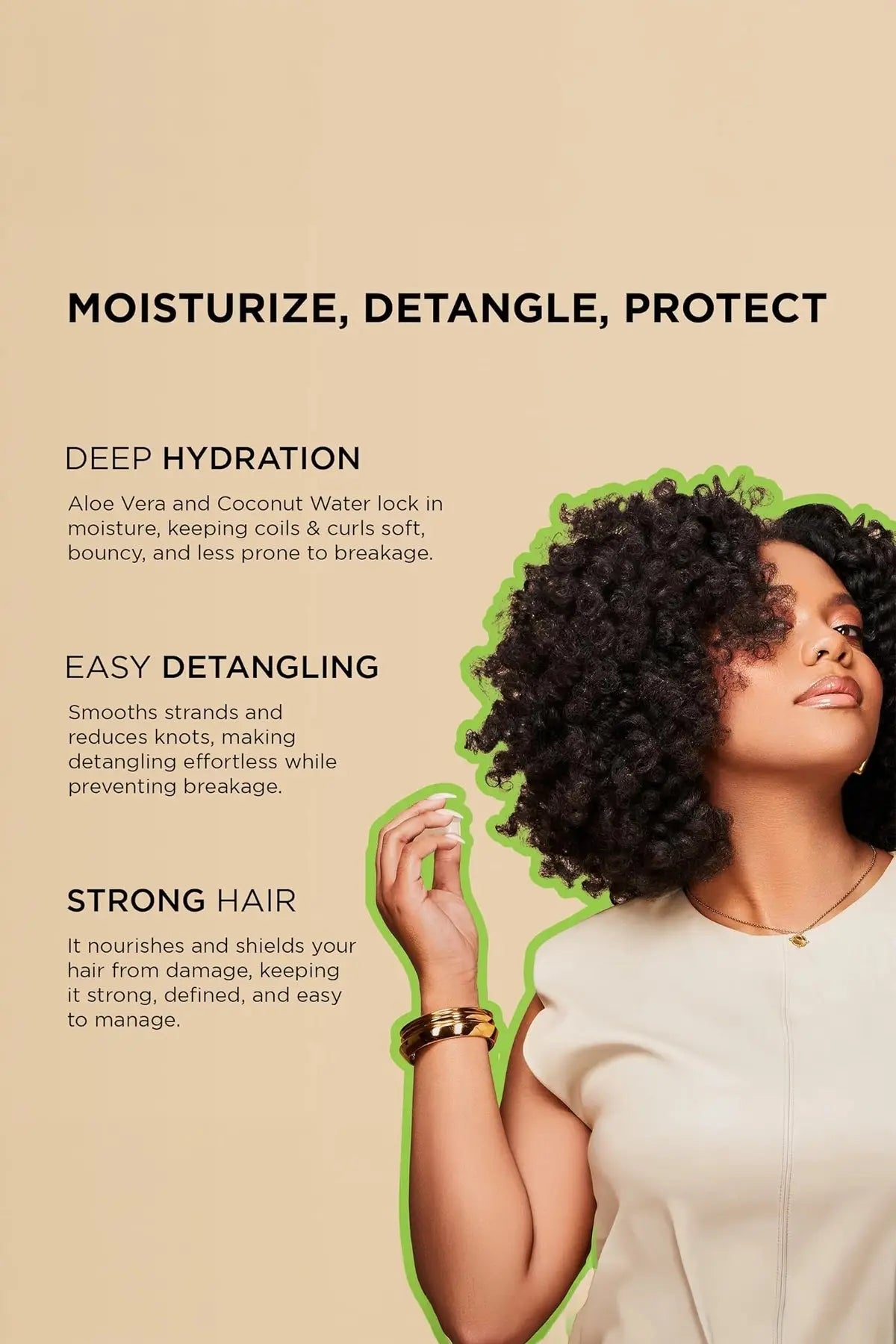 AFRICAN PRIDE MOISTURE MIRACLE DETANGLE & CONDITION PRE-SHAMPOO 12oz AFRICAN PRIDE
