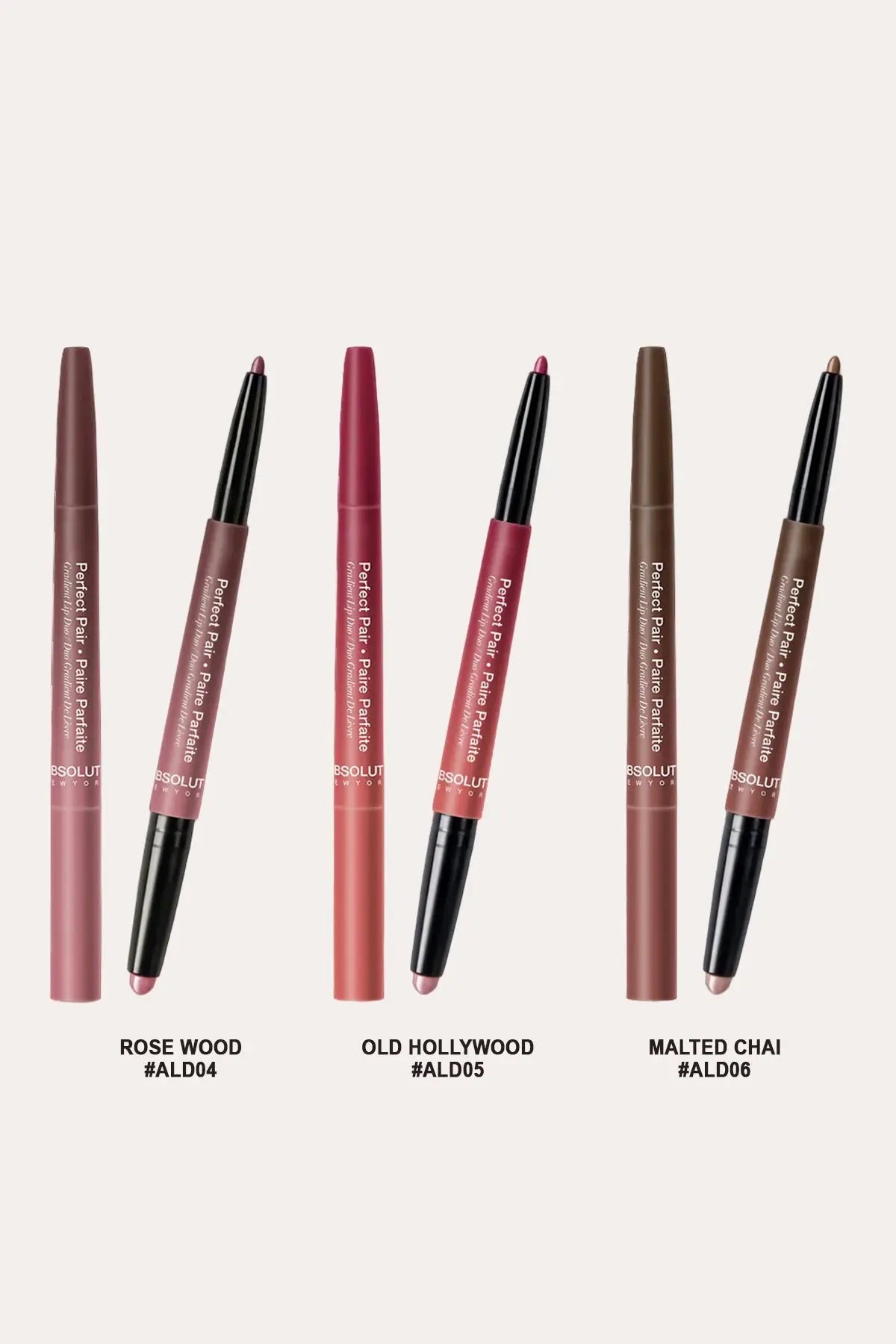 ABSOLUTE NEW YORK PERFECT PAIR LIP DUO ABSOLUTE NEW YORK
