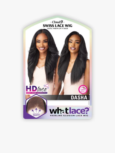 Sensationnel Synthetic Cloud 9 What Lace HD Lace Wig Dasha 1 B /  money piece platinum highlight