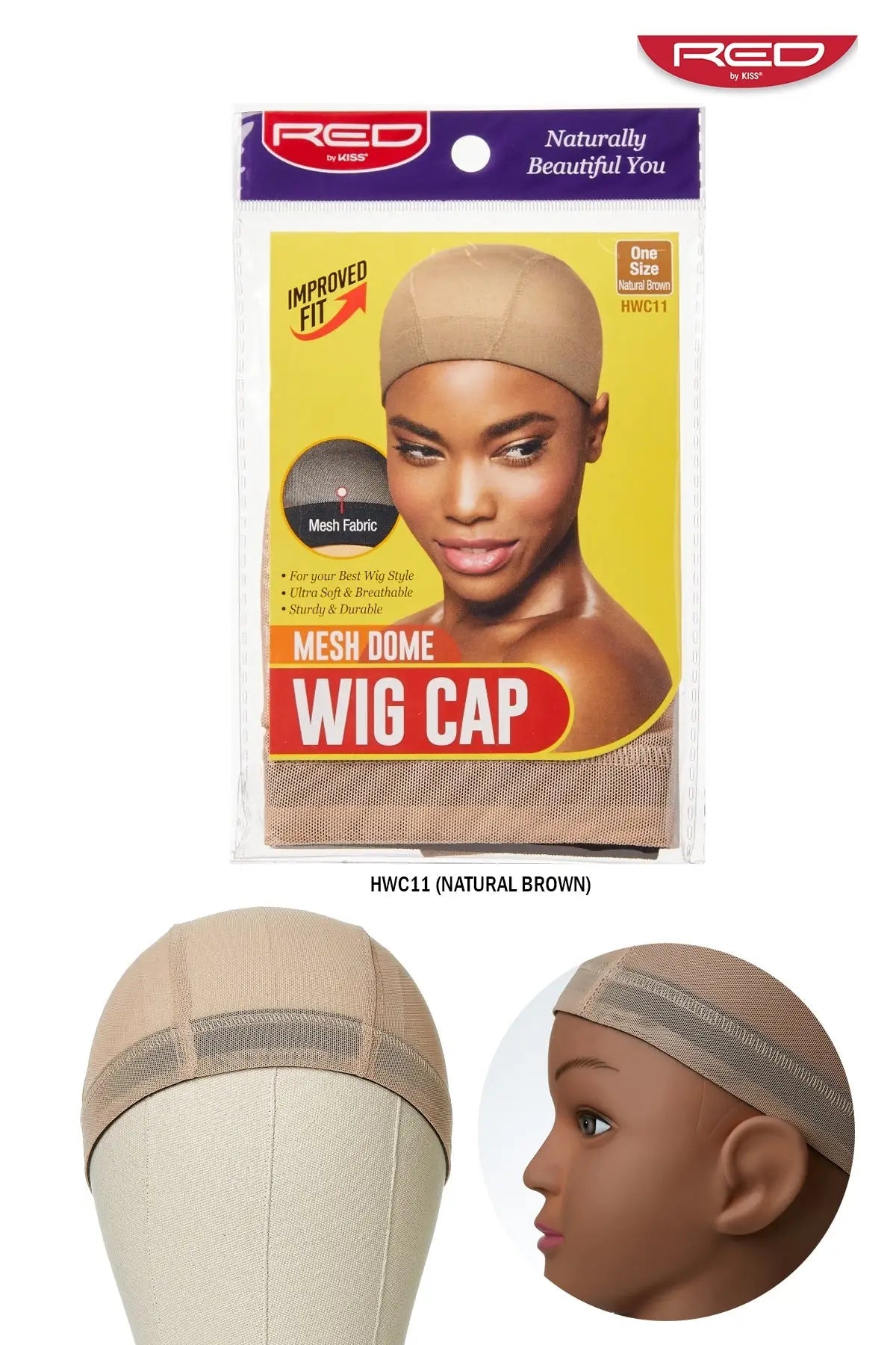 RED BY KISS MESH DOME CAP - BSW BEAUTY CANADA