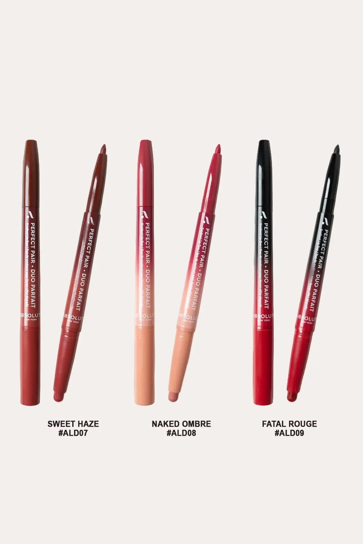 ABSOLUTE NEW YORK PERFECT PAIR LIP DUO ABSOLUTE NEW YORK