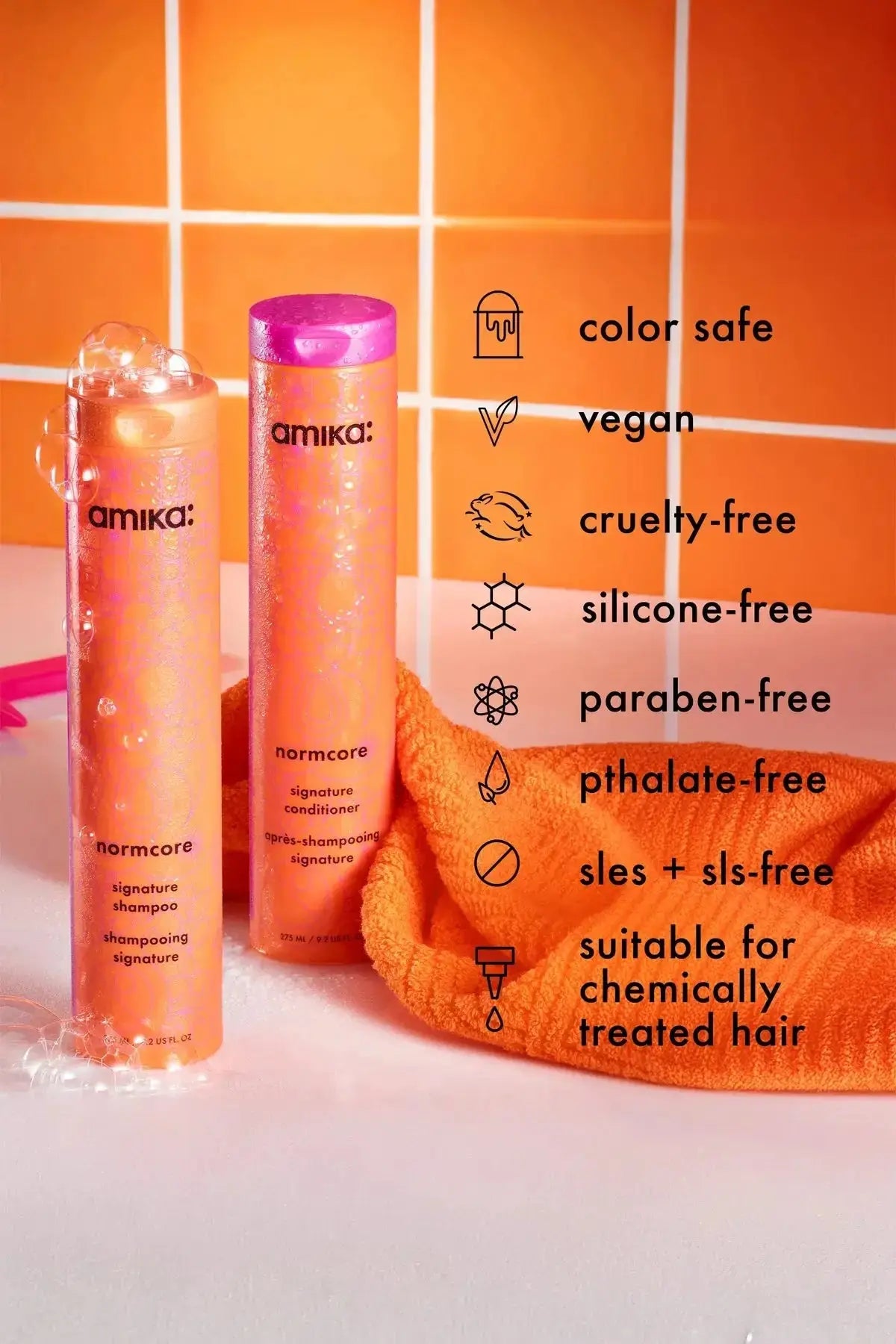 AMIKA NORMCORE SIGNATURE CONDITIONER 275ML - SULFATE FREE AMIKA