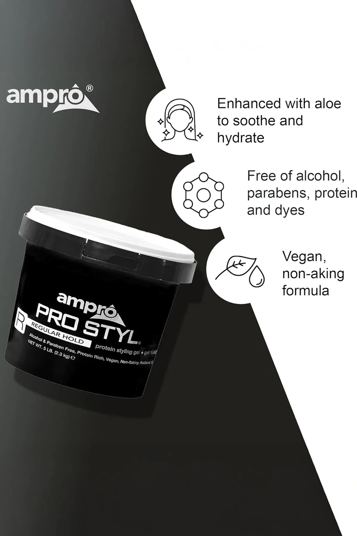 AMPRO PRO STYL GEL - REGULAR AMPRO