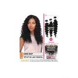Sensationnel B&N 13x4 HD Lace Frontal Bundle Deal Loose Deep