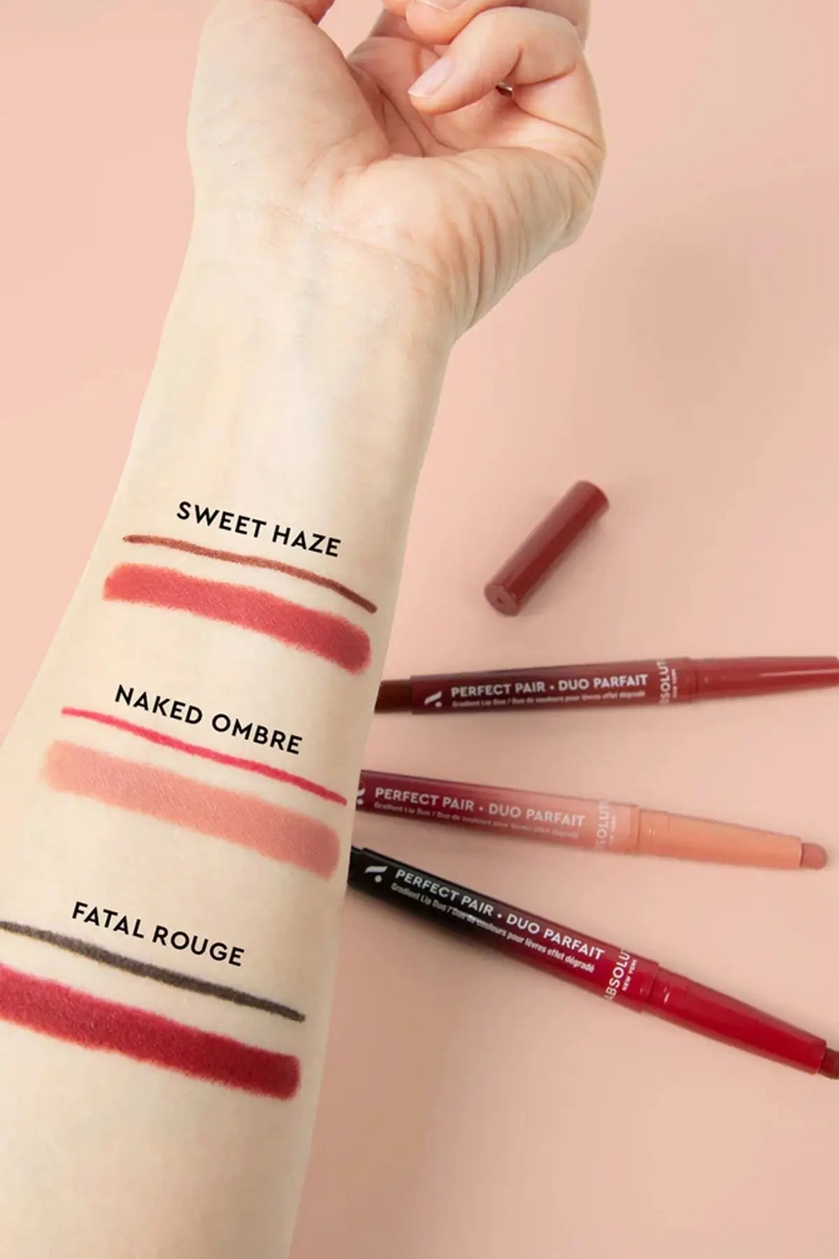 ABSOLUTE NEW YORK PERFECT PAIR LIP DUO ABSOLUTE NEW YORK