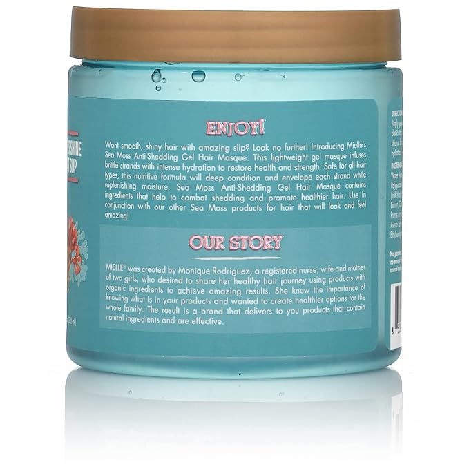 Mielle Sea Moss Gel Hair Masque 8 Oz