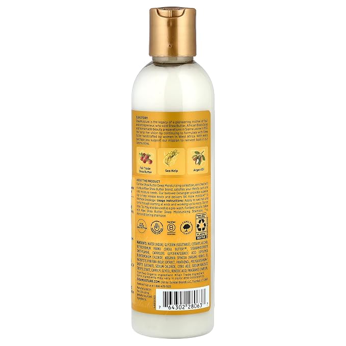 Sheamoisture Raw Shea Butter Deep Moisturizing Detangler 8 Fl Oz