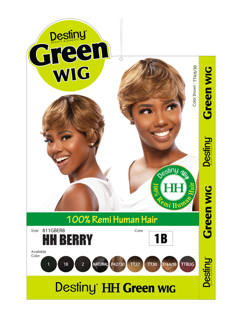 HH Berry Destiny Wig - Human hair