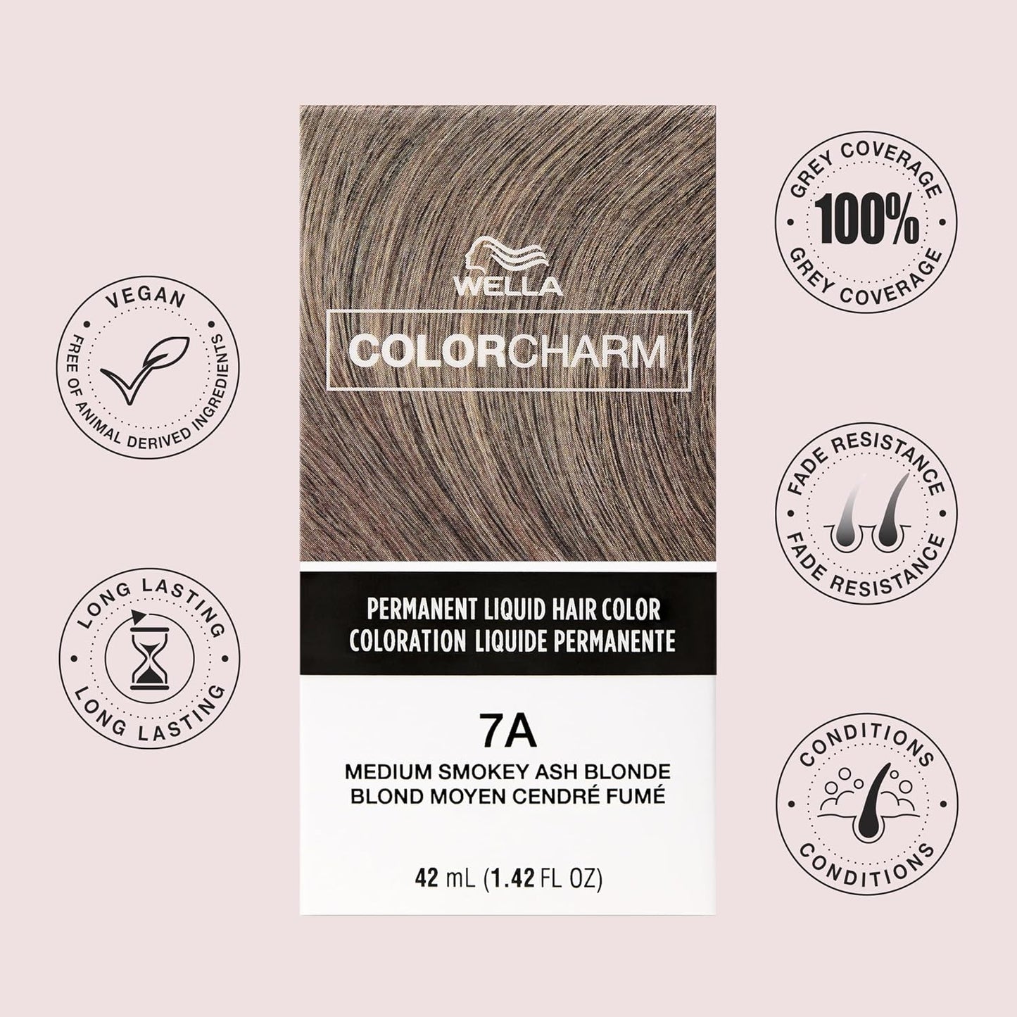 Wella ColorCharm Permanent Liquid Hair Color for Gray Coverage