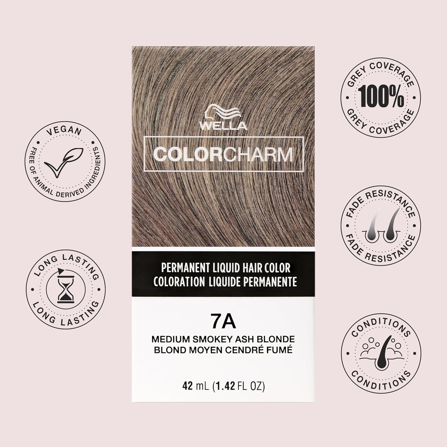 Wella ColorCharm Permanent Liquid Hair Color for Gray Coverage