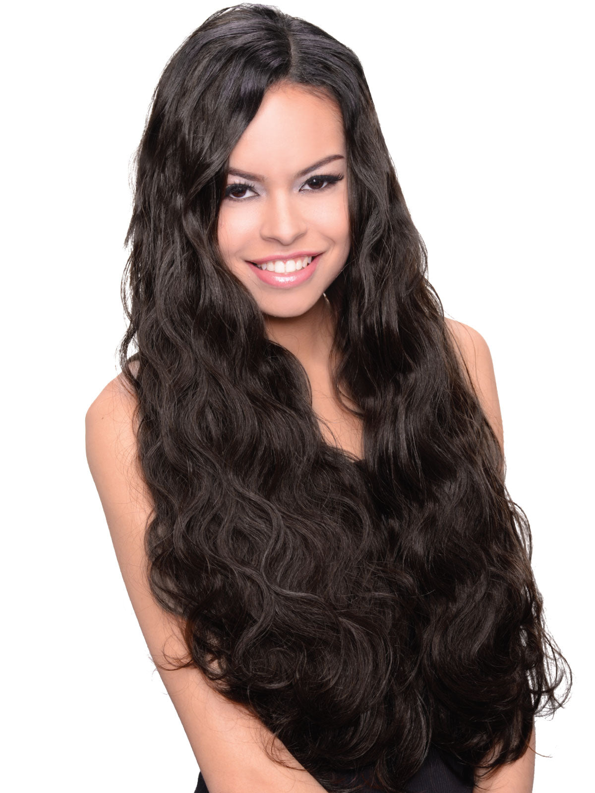 Pink Premium Virgin Remi Human Hair Loose Deep 12"14" 16"
