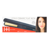 Hot Hotter Gold Ceramic Flat Iron 1