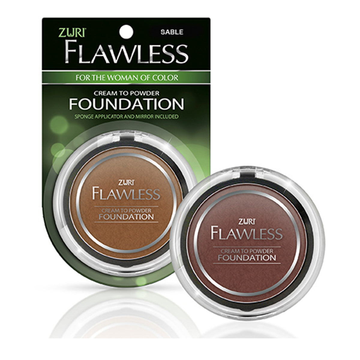 Zuri Flawless Cream to Powder Foundation