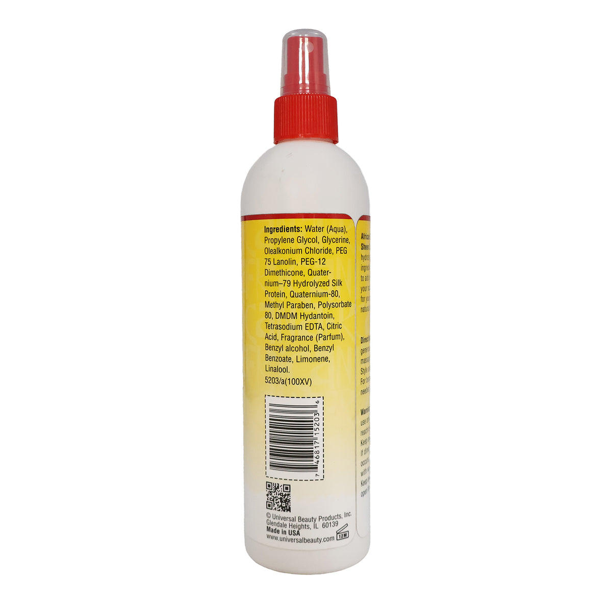 African Essence Braid Sheen Spray 12oz