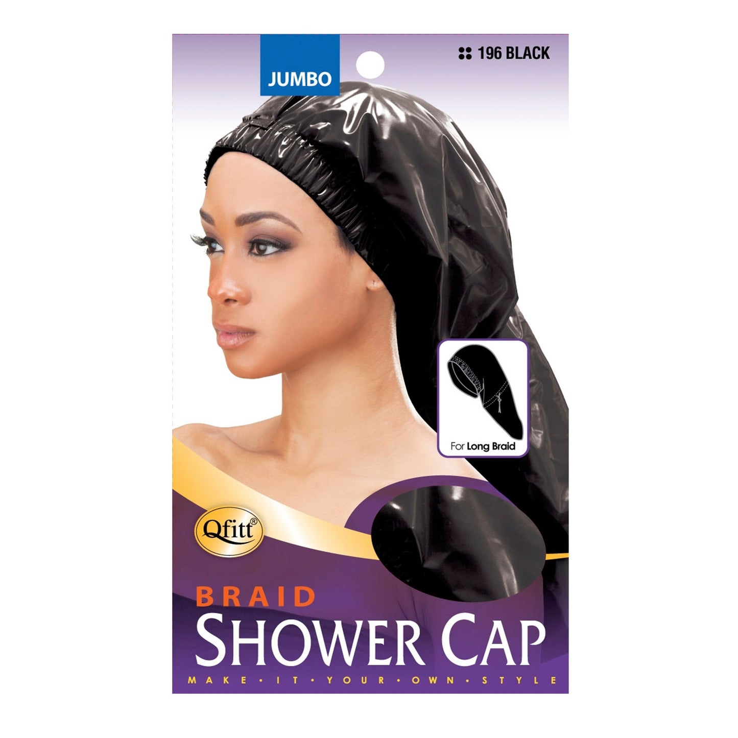 Jumbo Shower cap black
