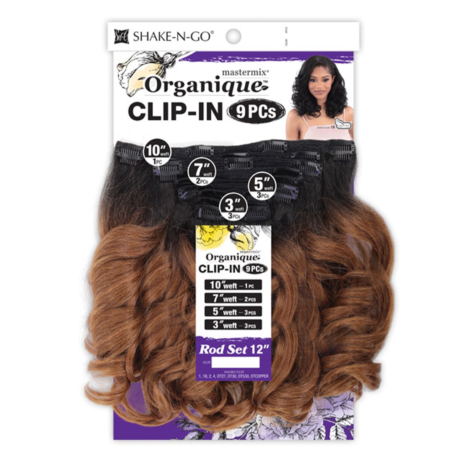 Organique Clipin 24 inches #P18\22
