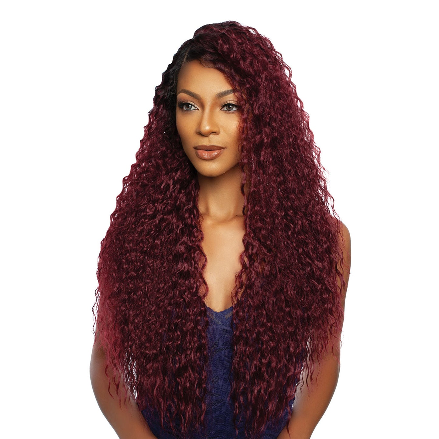 Water Wave Brown 14 Inch