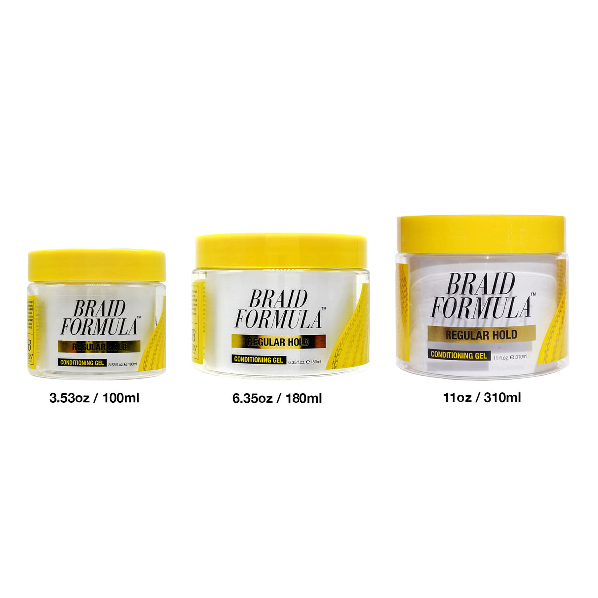 Braid Formula Conditioning Gel Regular Hold