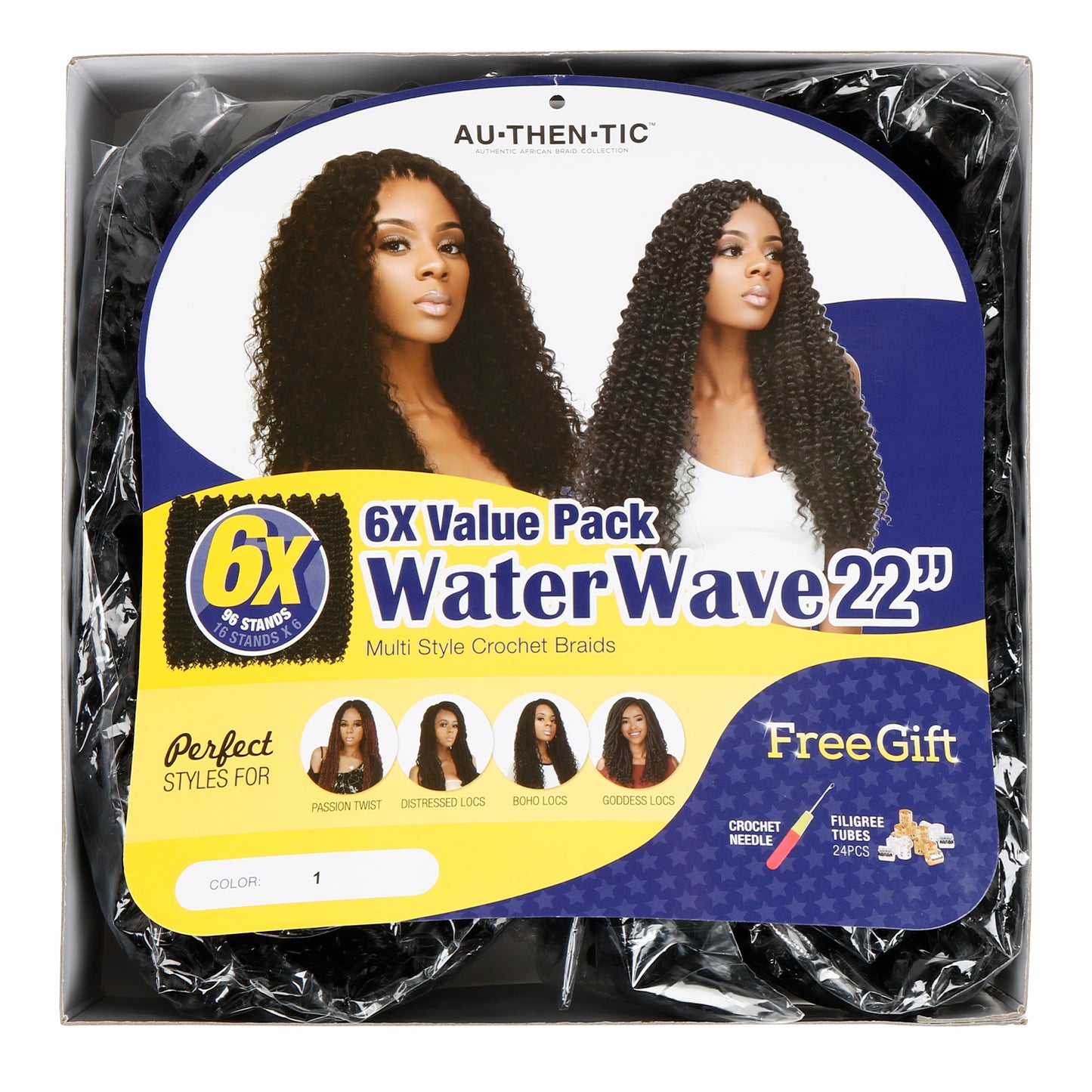 Crochet Braids 6X Value Pack braids