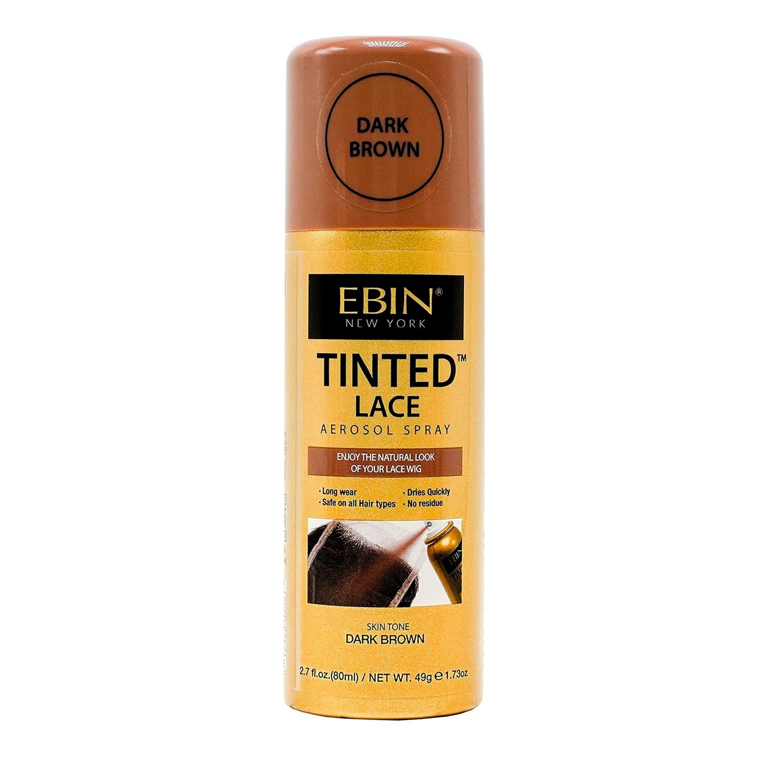 EBIN Tinted Lace 10X Quick Dry Spray