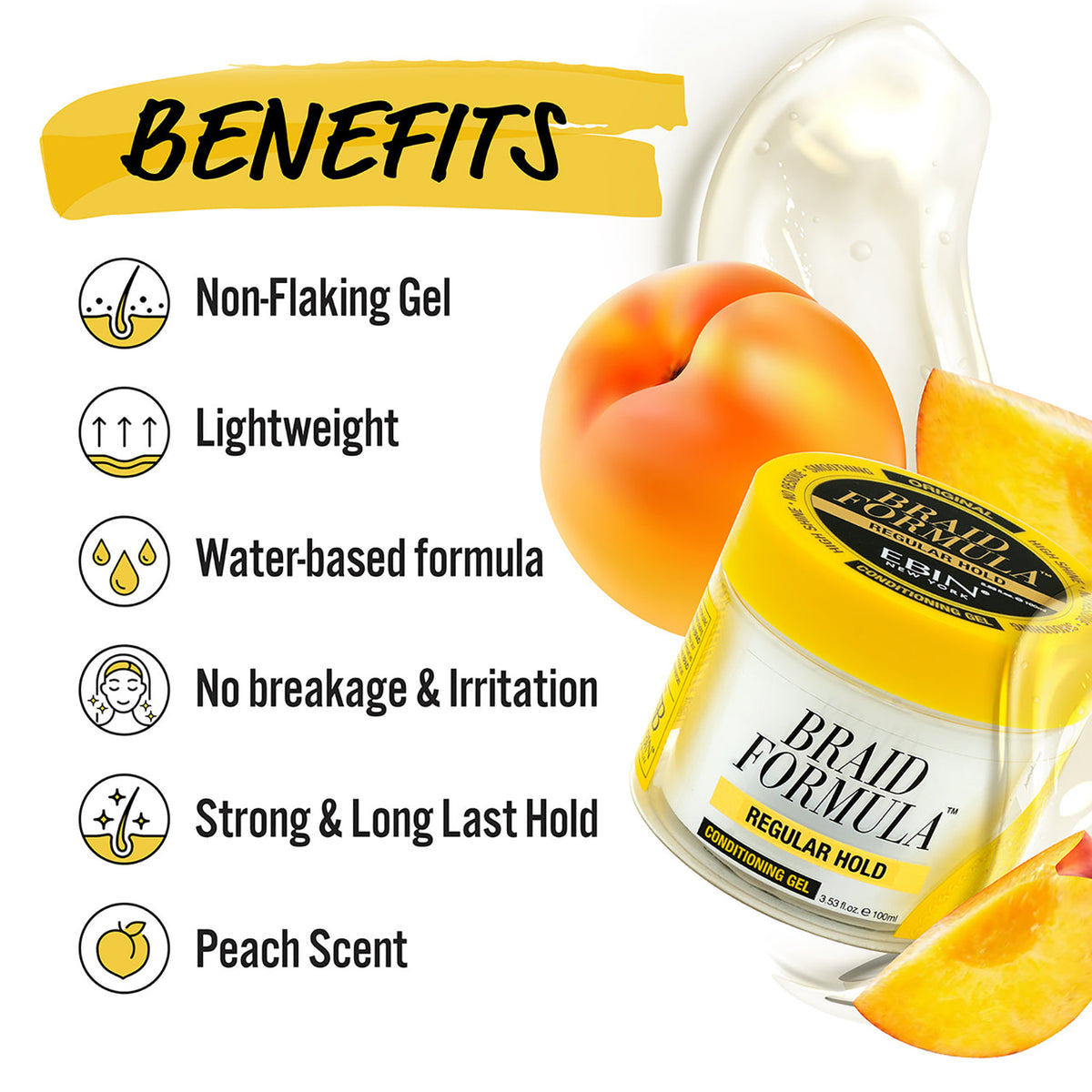 Braid Formula Conditioning Gel Regular Hold