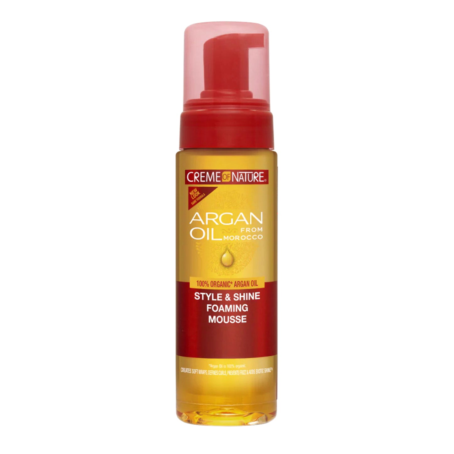 CREME OF NATURE Argan Oil Foaming Mousse