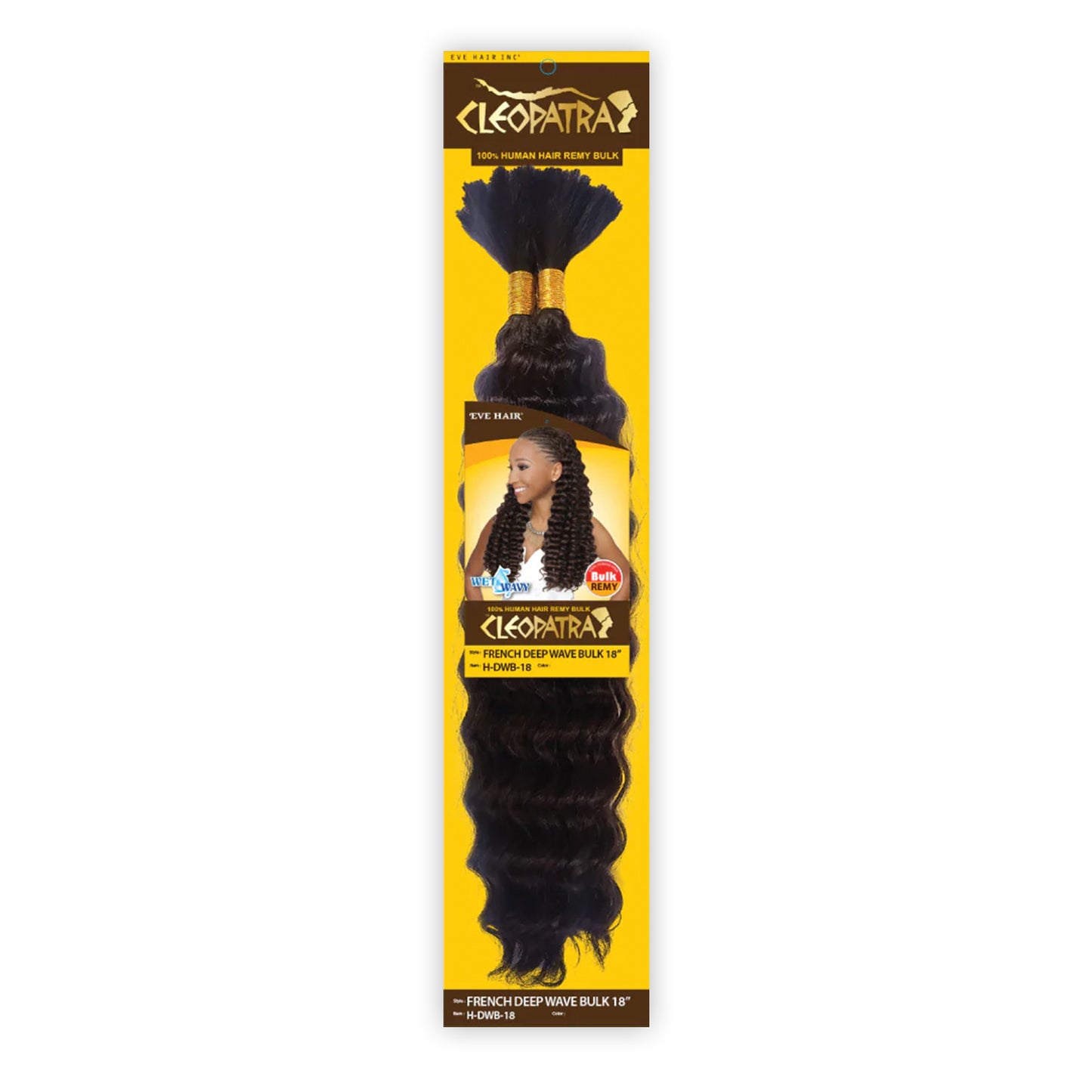 Human Hair Bulk 18"