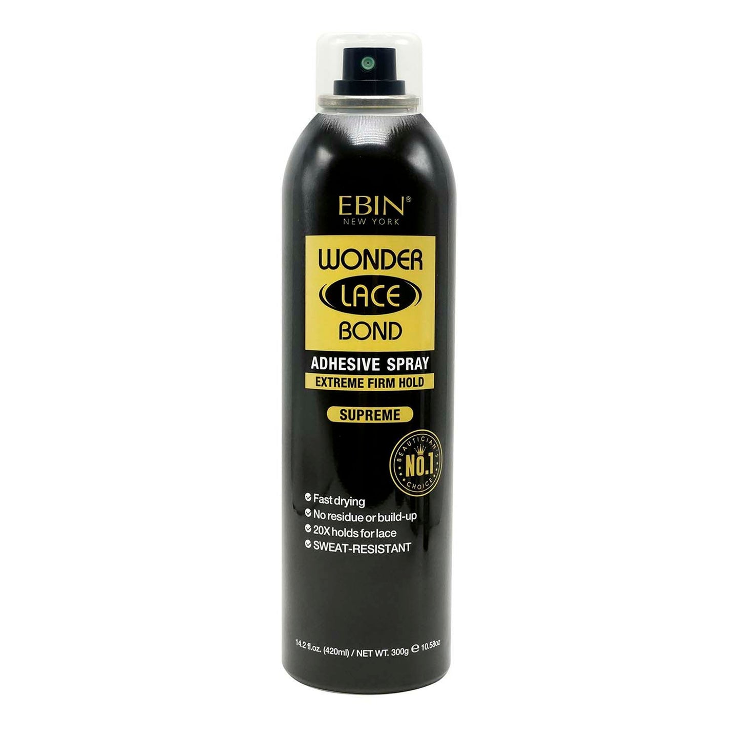Wonder Lace Bond Liquid Glue Spray Extreme Firm Hold Supreme 8.5oz (WBQS250)