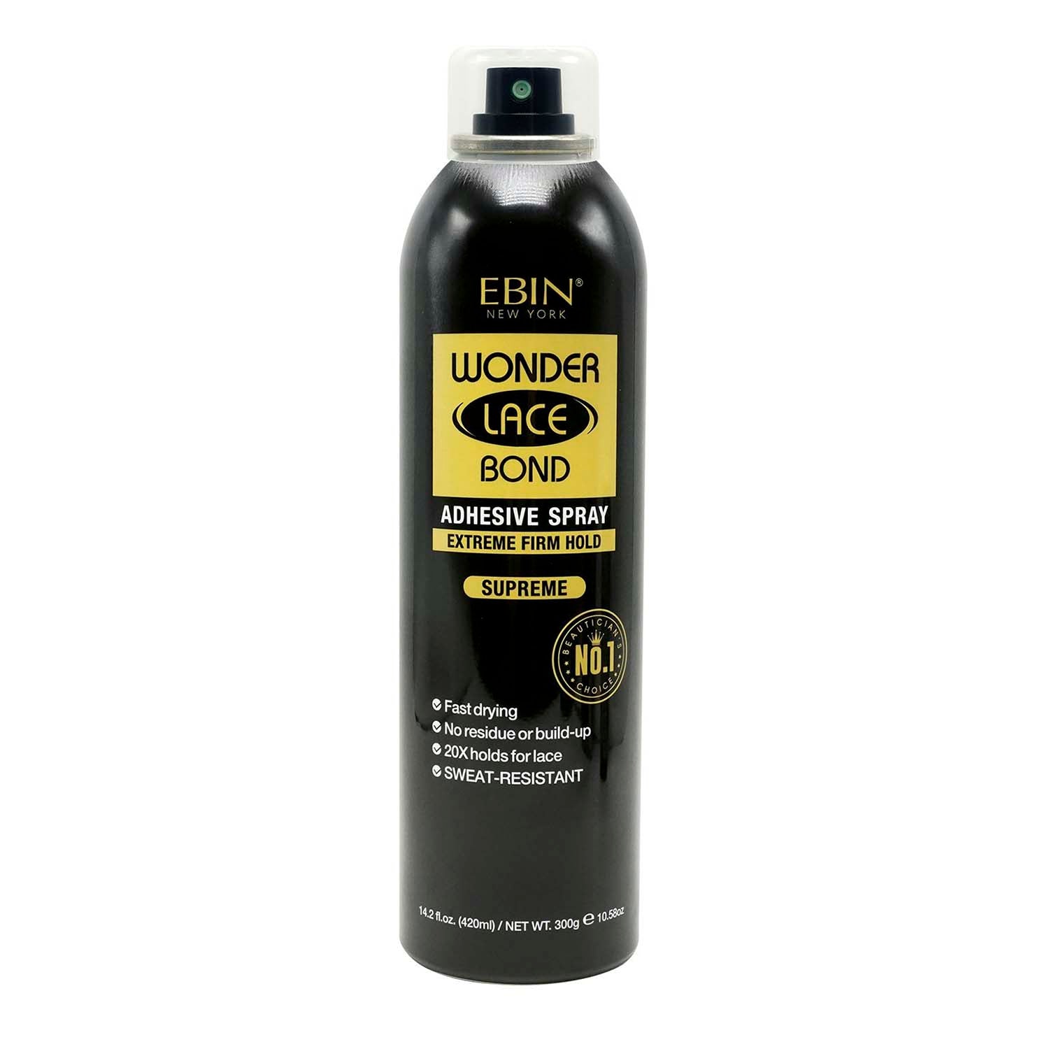 Wonder Lace Bond Liquid Glue Spray Extreme Firm Hold Supreme 8.5oz (WBQS250)