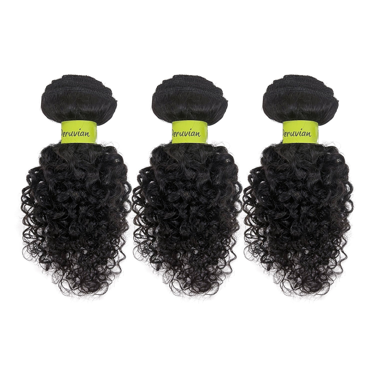 Sensationnel 100% Peruvian Virgin Remi Bare Natural Jerry Curl 10S 3PCS (TT27)