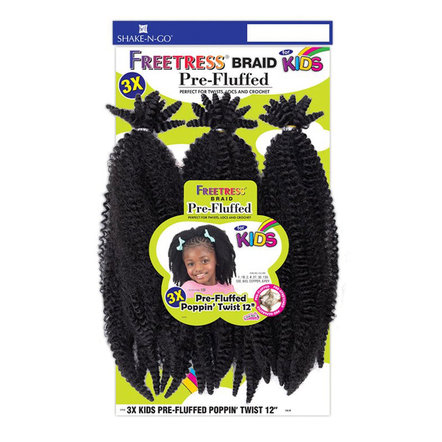 Freetress Synthetic Crochet Braid 3X Pre-Fluffed