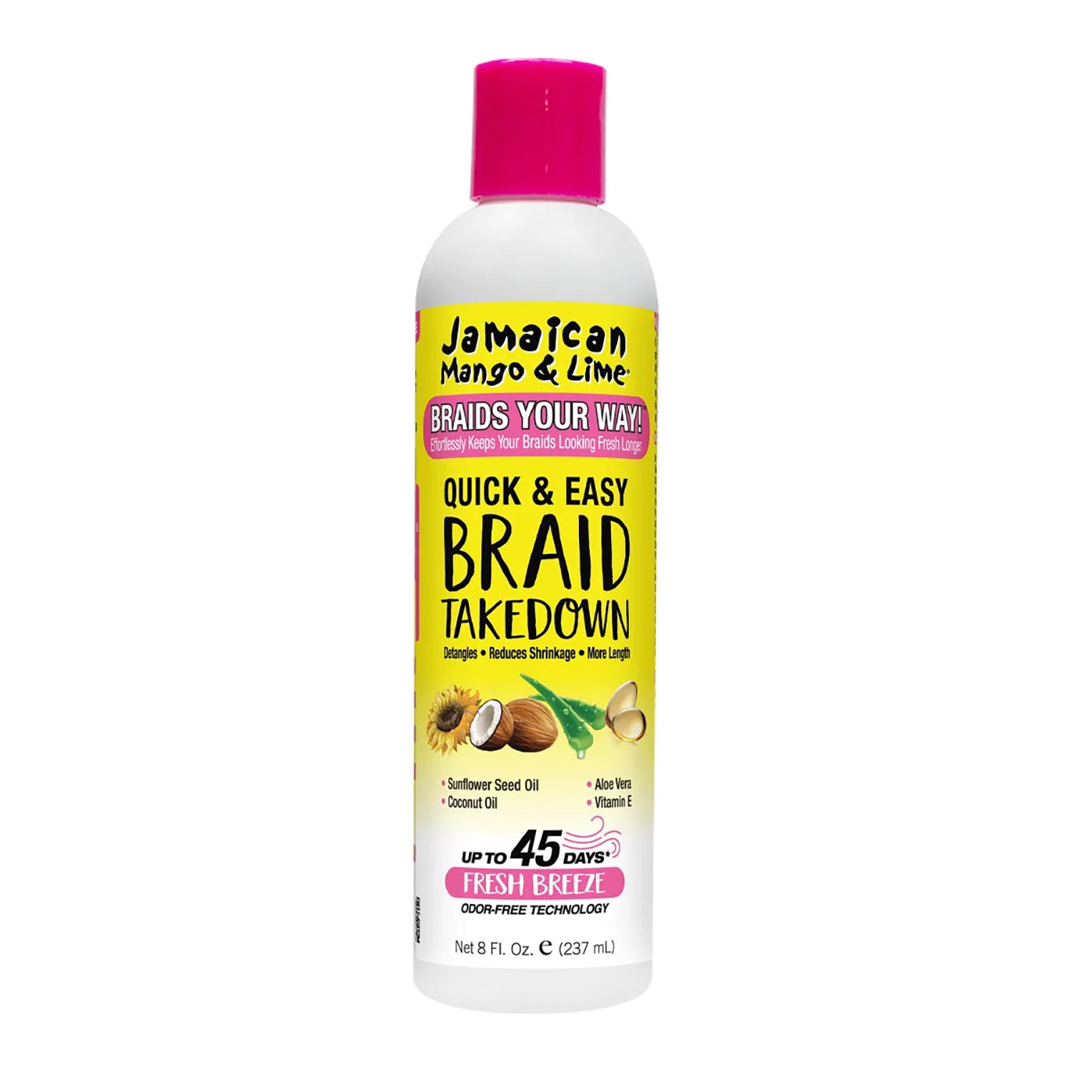 JAMAICAN MANGO & LIME Braids Take Down