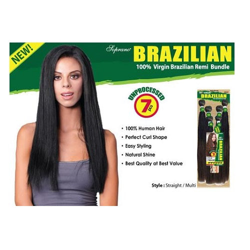 Soprano Brazilizan Straight\12" S Natural