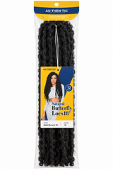 Authentic Natural Butterfly Locs 18” Crotchet Pre Looped